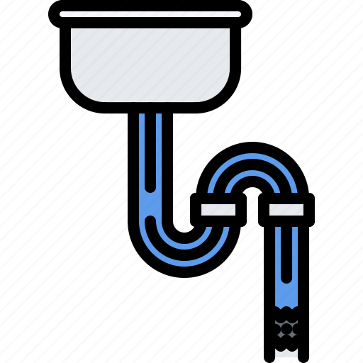 Clogging, pipe, plumber, plumbing, water icon - Download on Iconfinder