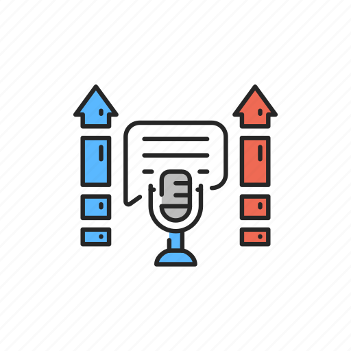 Mic, podcast, promotion icon - Download on Iconfinder