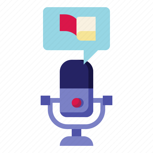 Education, podcast, knowledge, audio, chat, study, talk icon - Download on Iconfinder