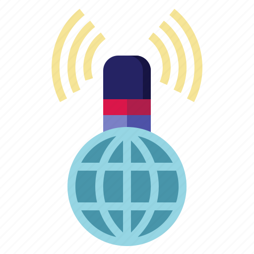 Globe, microphone, conversation, communications, streaming icon - Download on Iconfinder