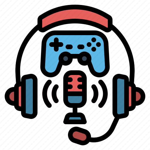 Podcast, gamer, game, gaming, console, controller icon - Download on Iconfinder
