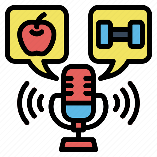 Podcast, healthy, food, vegetable, organic, fresh icon - Download on Iconfinder