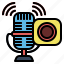 podcast, record, microphone, mic, audio, voice, sound 