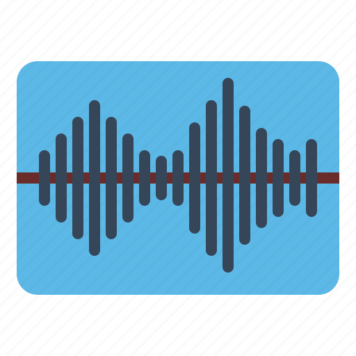Podcast, audiowave, sound, music, beat icon - Download on Iconfinder