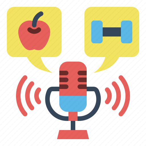 Podcast, healthy, food, vegetable, organic, fresh icon - Download on Iconfinder