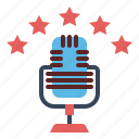 podcast, rating, star, audio, microphone, radio
