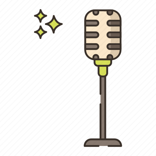 Mic, stand icon - Download on Iconfinder on Iconfinder