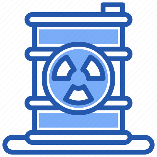 Barrel, toxic, waste, signaling, radiation, nuclear icon - Download on Iconfinder
