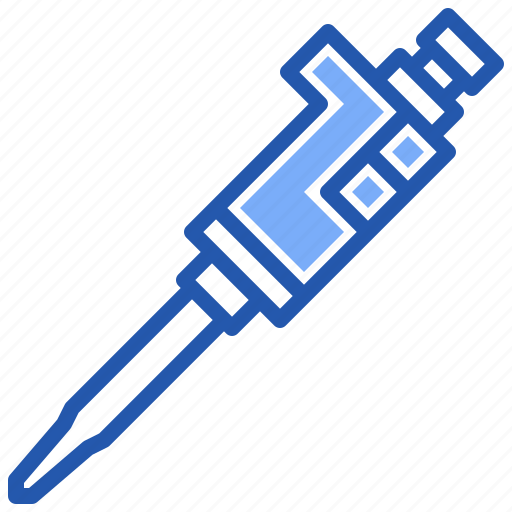 Pipette, laboratory, dropper, healthcare, medical icon - Download on Iconfinder