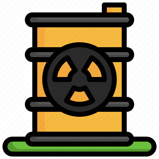 Barrel, toxic, waste, signaling, radiation, nuclear icon - Download on Iconfinder