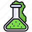 flask, laboratory, chemical, chemistry, lab 