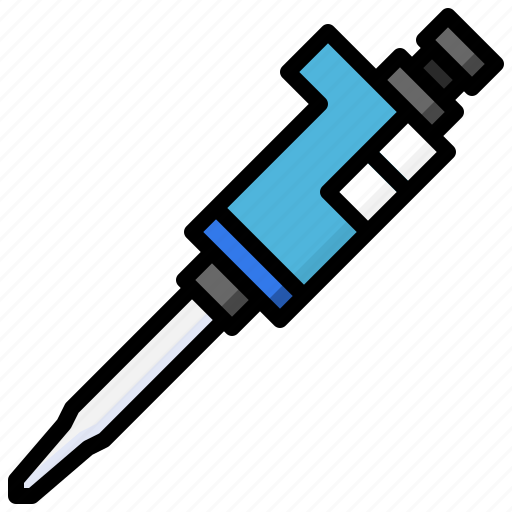 Pipette, laboratory, dropper, healthcare, medical icon - Download on Iconfinder