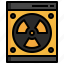 radioactive, nuclear, power, signaling, radiation, industry 