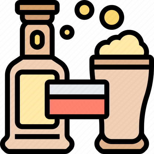 Beer, bottle, pint, drink, alcohol icon - Download on Iconfinder