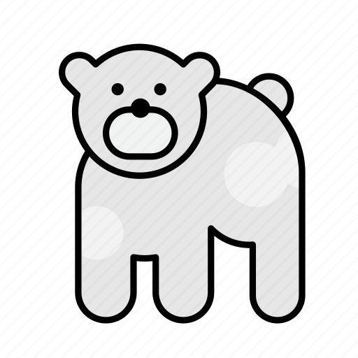 Animal, animals, bear, polar, polar bear, the north, zoo icon - Download on Iconfinder