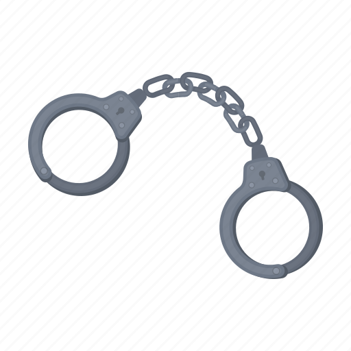 Chain, criminal, handcuffs, metal, ring, shackles icon - Download on Iconfinder