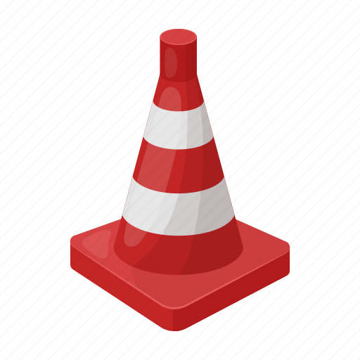 Barrier, cone, fencing, limiter, plastic, red, road icon - Download on Iconfinder