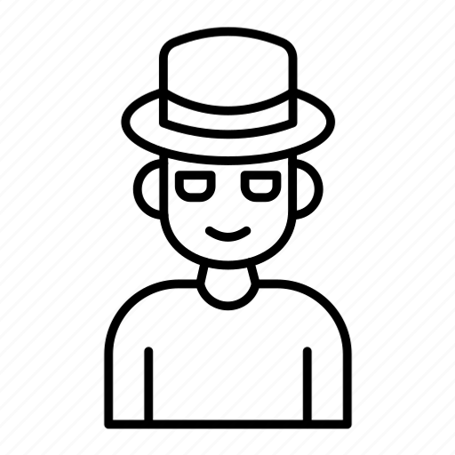 Spay hat, agent, businessman, glasses, hat, secret service icon - Download on Iconfinder
