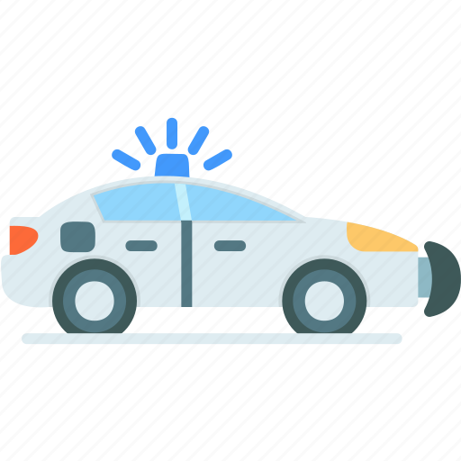 Police, car, emergency, flashing, transport icon - Download on Iconfinder