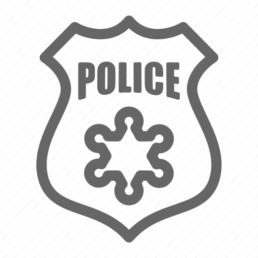Badge, police, sheriff icon - Download on Iconfinder