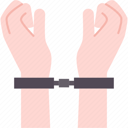 Arrest, handcuff, captive, detention, prisoner icon - Download on Iconfinder