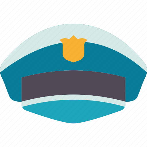 Police, cap, officer, guard, agent icon - Download on Iconfinder
