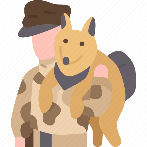 Dog, military, soldier, veteran, animal icon - Download on Iconfinder