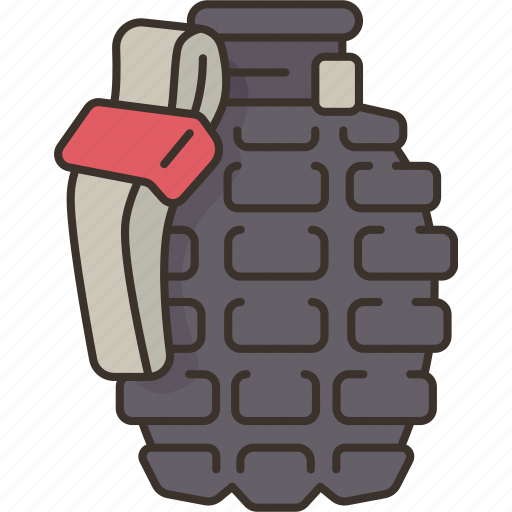 Grenade, bomb, explosive, canister, weapon icon - Download on Iconfinder