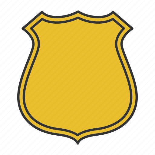 Badge, department, emblem, firefighter, label, police, policeman icon - Download on Iconfinder