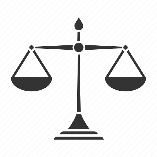 Balance, court, judgement, justice, law, scales, trial icon - Download on Iconfinder