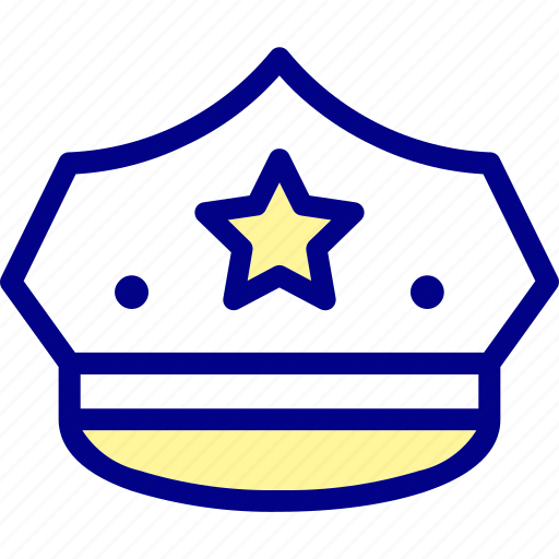 Hat, police, security, officer, cop icon - Download on Iconfinder