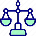 justice, scale, law, court, balance
