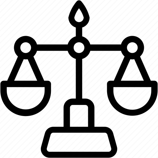 Justice, scale, law, court, balance icon - Download on Iconfinder