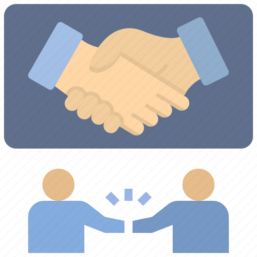 Negotiation, handshake, partnership, agreement, deal, collaboration, friendship icon - Download on Iconfinder