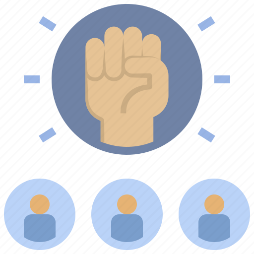 Unity, power, revolution, resistance, protest, teamwork, ideology icon - Download on Iconfinder