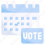 calendar, vote, time, date, event 