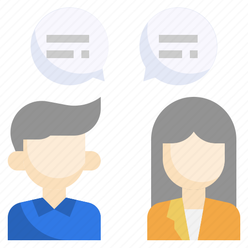 Debate, discussion, communications, man, woman icon - Download on Iconfinder