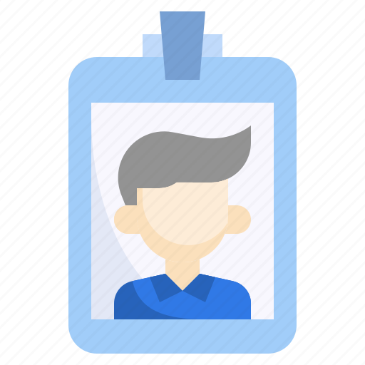 Id, card, man, business, identification, identity, pass icon - Download on Iconfinder