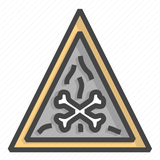Air, pollution, warning, poisonous, toxic, airwarning, danger icon - Download on Iconfinder