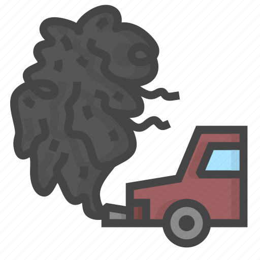 Car, fumes, air, pollution, exhaust, fume, smokedust icon - Download on Iconfinder