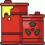 biohazard, chemical waste, nuclear, nuclear barrels, radiation, radiation barrels, toxic 