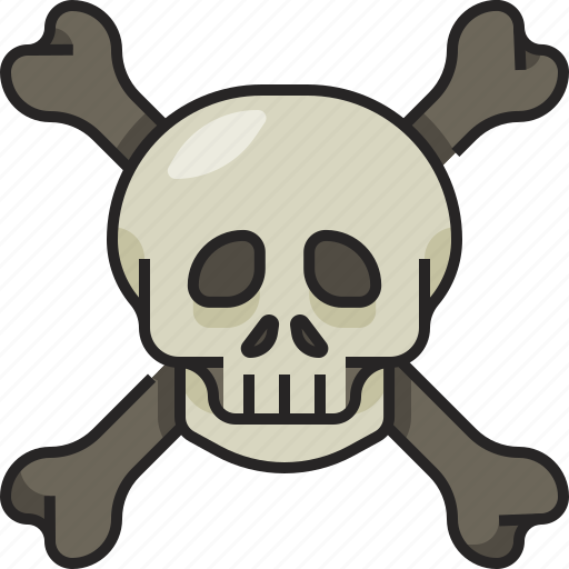 Dead, deadly, horror, poison, skull, toxic icon - Download on Iconfinder