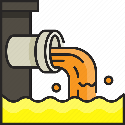 Chemical waste, environment, factory waste, pollution, waste, water, water waste icon - Download on Iconfinder