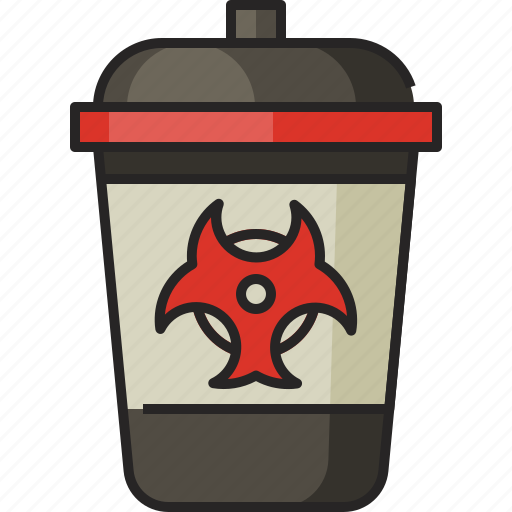 Biohazard, ecology, garbage, pollution, toxic, toxic waste, waste icon - Download on Iconfinder