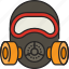 biohazard, gas mask, mask, protection, respirator, respiratory mask, safety 
