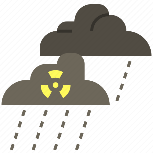 Acid, acid rain, chemical rain, nuclear rain, pollution, radioactive rain, rain icon - Download on Iconfinder
