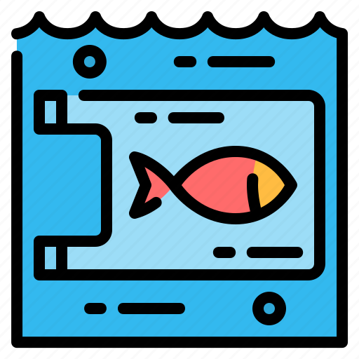 Ecology, fish, plastic, pollution, waste, water icon - Download on Iconfinder