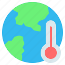 earth, ecology, global warming, pollution, temperature, thermometer, world