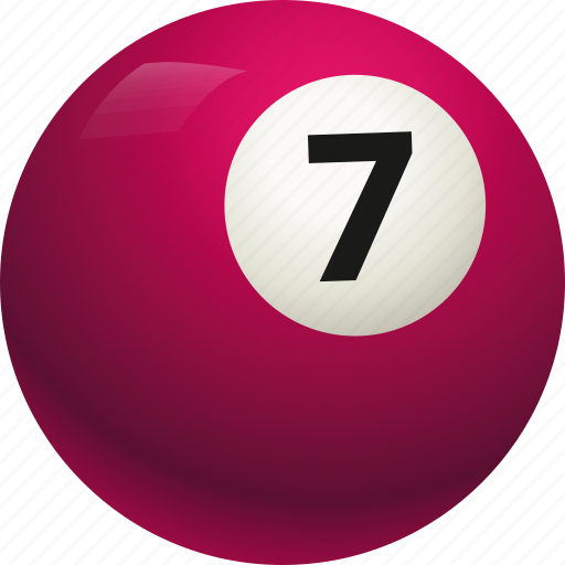 Ball, ball seven, billiard, pool icon - Download on Iconfinder