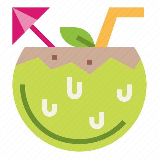 Coconut, drink, fresh, fruit icon - Download on Iconfinder